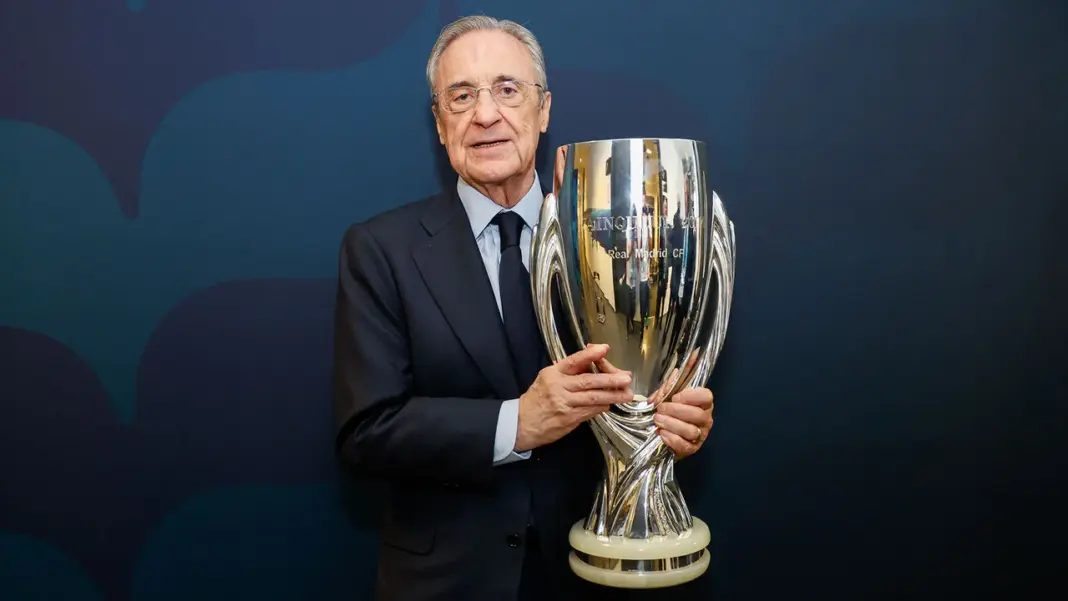 Florentino-Perez-Real-Madrid Florentino Perez of Real Madrid