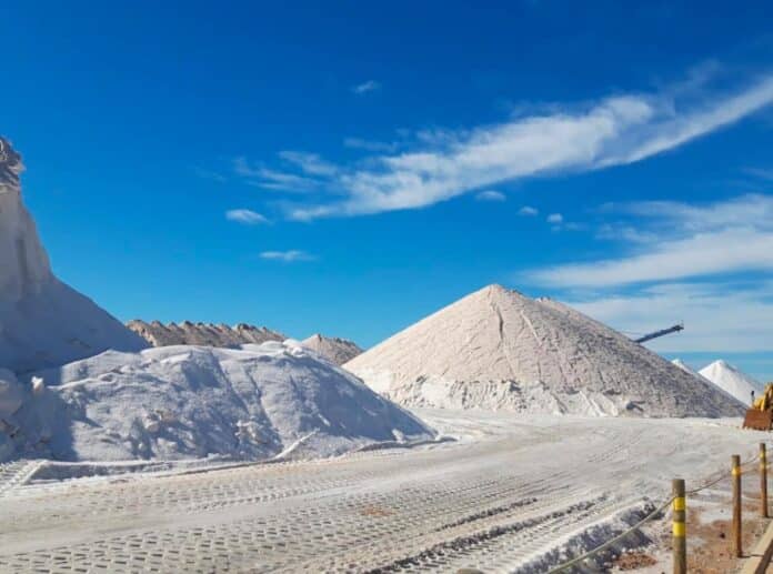 According to Salins’ industrial director, Joseph Pérez, 110,000 tons of salt have already been shipped, primarily to northern Europe