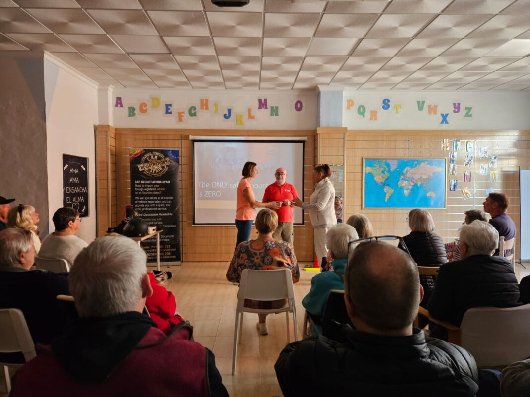 This week, members of the N332 team started this season’s Road Safety Roadshow, the latest series of in-person talks advising of the latest changes to Spanish Traffic Law