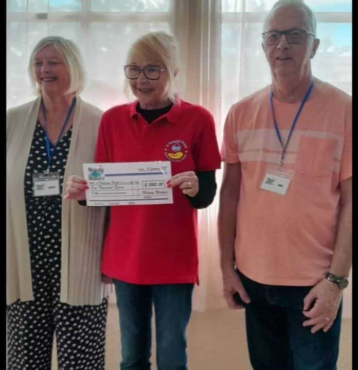 This year the members of Melody Makers Singing Group had chosen A Helping Hand Food & Clothes Bank - Costa Blanca as one of the charities they would donate to