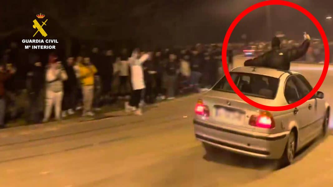Five men, aged between 19 and 40, are being investigated for road safety offenses due to reckless driving that demonstrated "blatant disregard for human life or physical integrity."