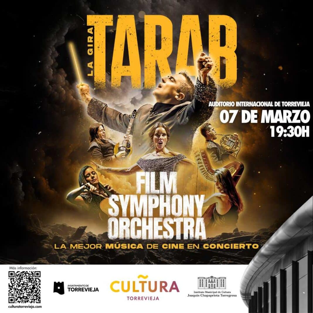 The Film Symphony Orchestra returns to Torrevieja with its latest show, TARAB, this Friday,