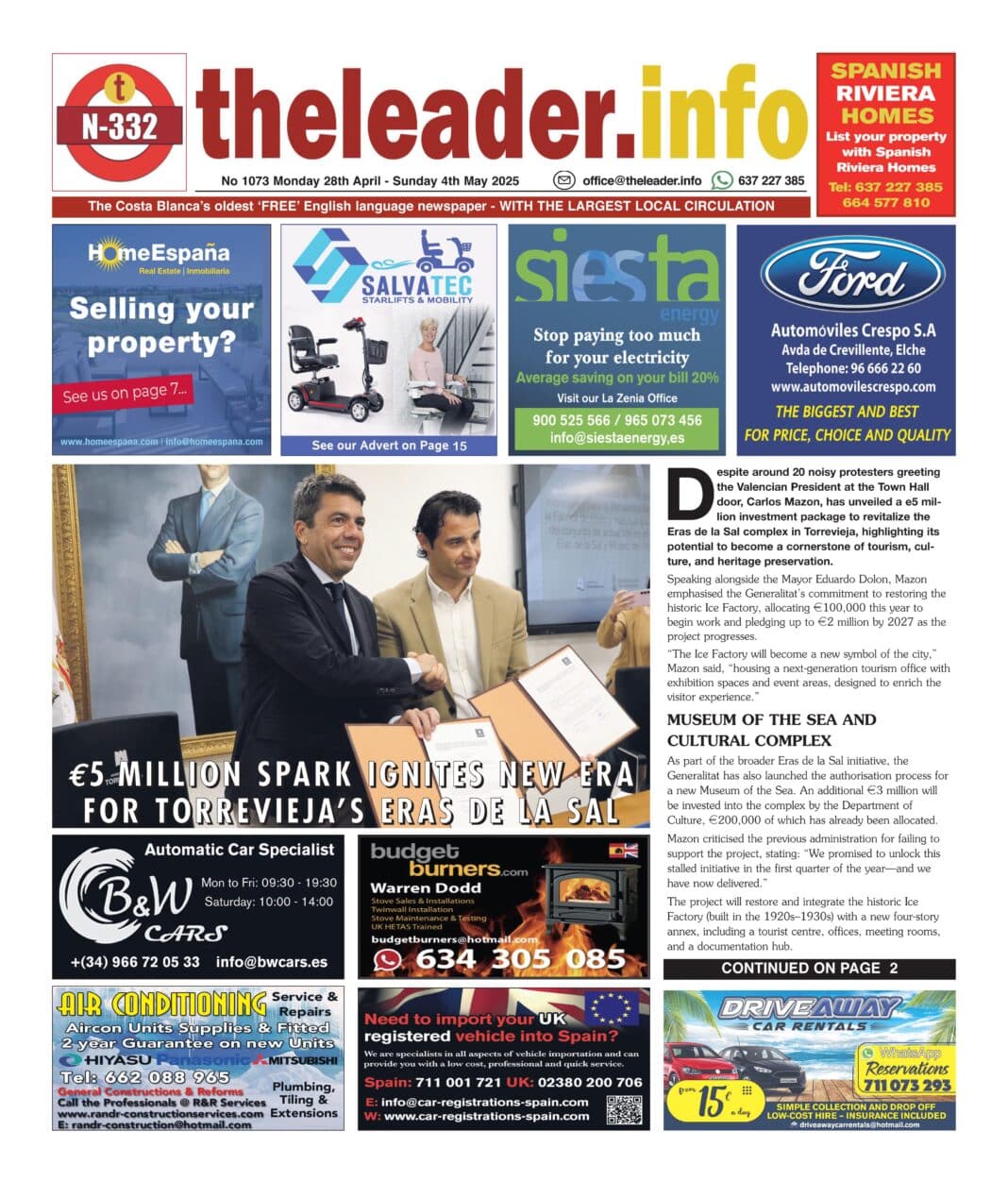 The Leader Newspaper 28 April 2025 - Edition 1073