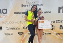 Torreviejas Lucía Quesada winner dobbeltgull i det ispanske mesterskapet Люсія Кесада з Торрев'єхи здобула подвійне золото на чемпіонаті Іспанії
