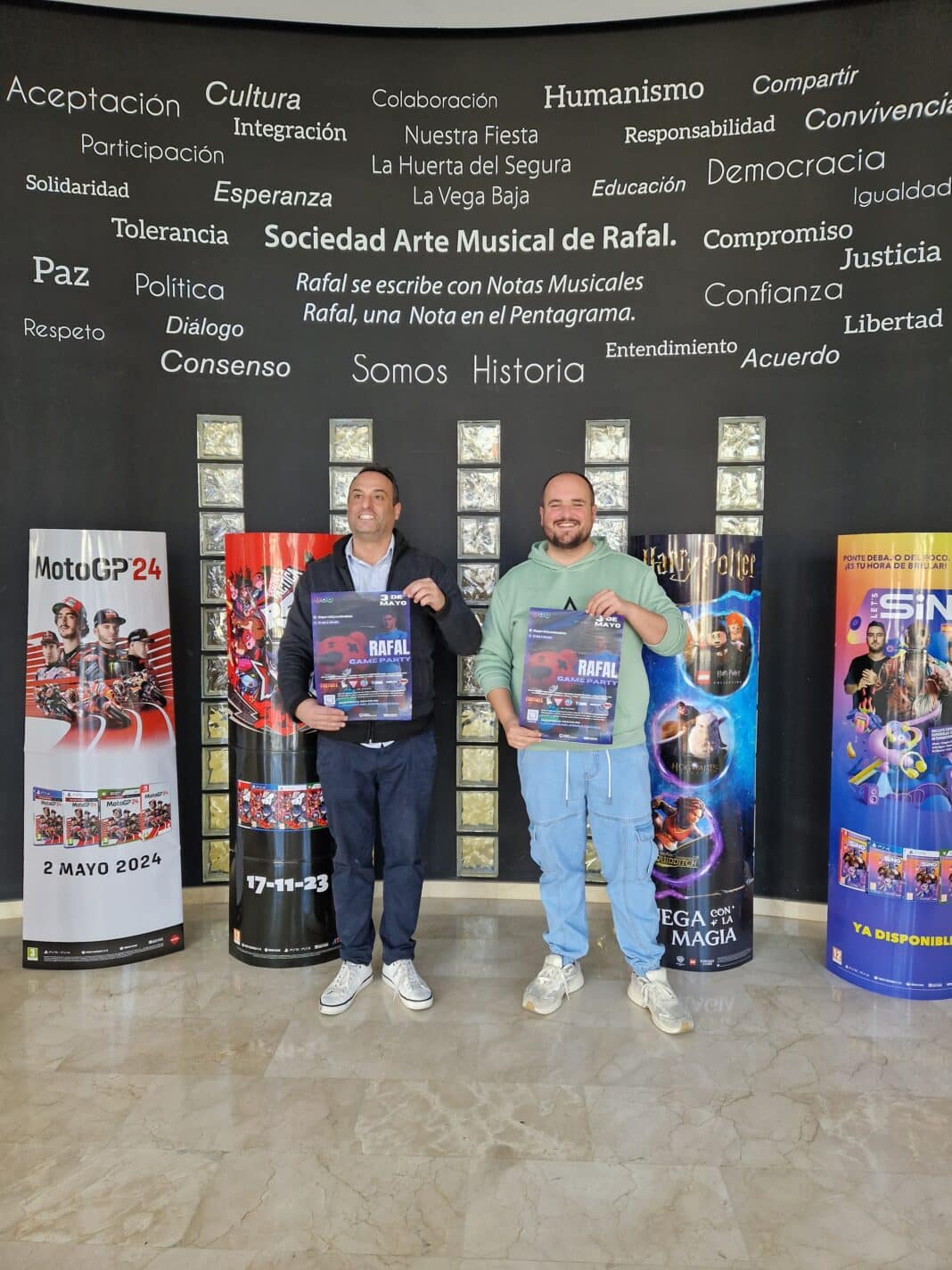 The second edition of "Rafal Game Party" will take place on May 3, 2025, at the Auditorio Arte Musical in Rafal, bringing together gamers of all ages for a day of video games, competition, and technology.