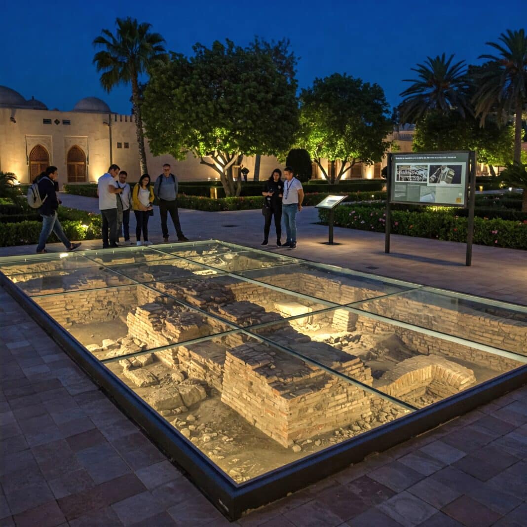 Los constructores han descubierto importantes restos arqueológicos durante las obras de conservación, restauración y rehabilitación del Palacio Rubalcava.