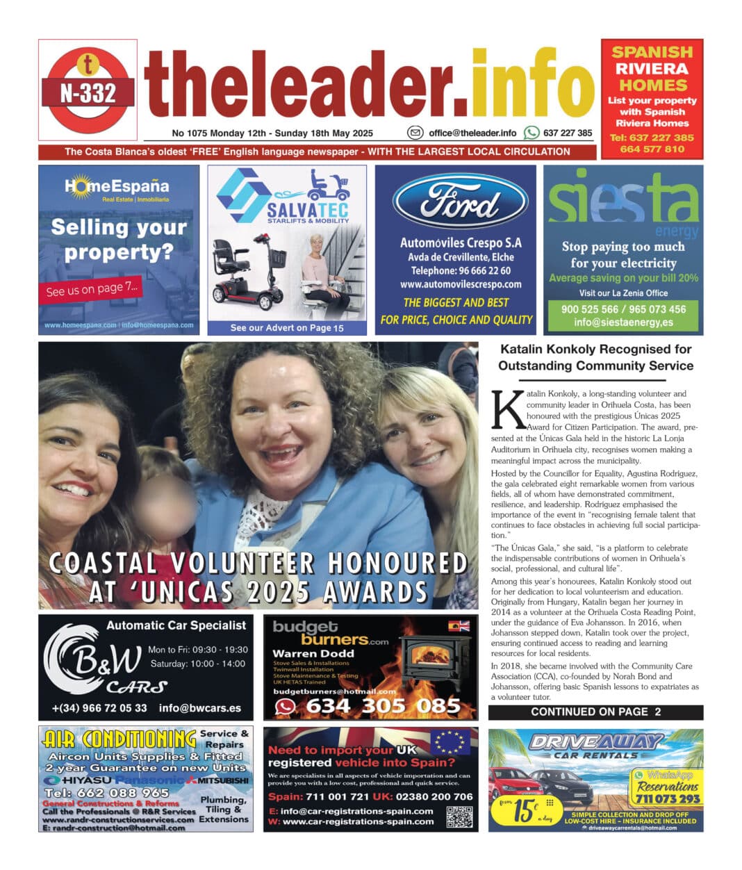 Avisen The Virtual Leader 12. mai 2025 - Utgave 1075