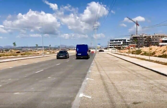 The new road replaces the previously used “goat path,” which was closed in March 2024 due to the start of major residential development in the area.