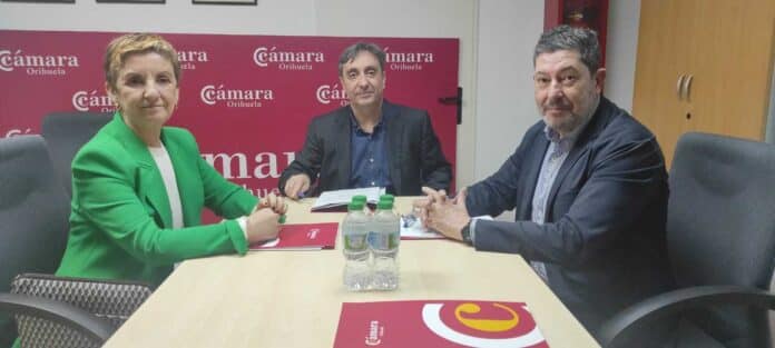 Während ihres Besuchs traf sie sich mit dem Präsidenten der Kammer, Mario Martínez, und besprach wichtige Themen, darunter den Niedergang des Einzelhandels im historischen Zentrum von Orihuela.