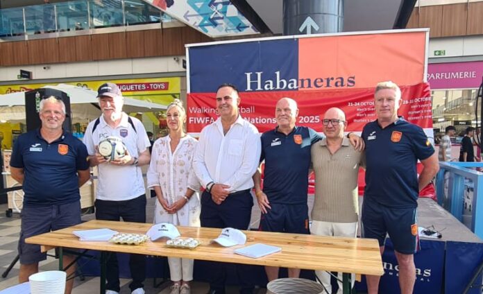 IMG-20250601-WA0026 Con 64 equipos extraídos de 25 naciones, el sorteo oficial para la Copa de las Naciones Mundiales de la FIWFA fue 'transmitida en vivo' en todo el mundo el sábado por la noche desde el Centro Comercial Habaneras en Torrevieja