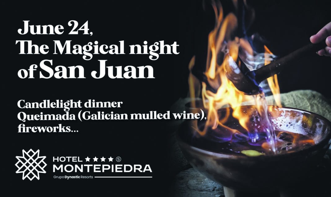 Eine magische Sommernacht unter den Sternen im Hotel Montepiedra.