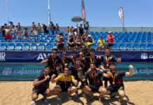 National Silver for Rayito Salinero’s Senior Men at La Manga Beach Masters Handball Rayito Salinero Beach Handball Club continues to make its mark among Spain’s elite beach handball teams.