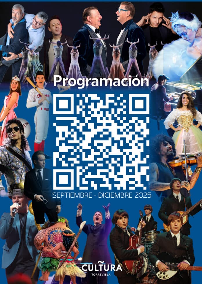 The Torrevieja City Council has unveiled its September–December 2025 cultural program, promising an exciting, diverse lineup of over 50 events to end the year on a high note