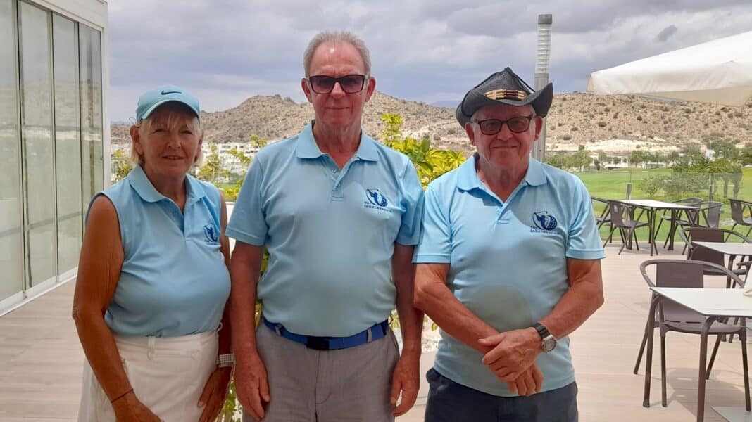 Photo left to right- Lesley Cullen, Frank Cullen, Jimmy Scott