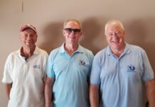 Cullen is te heet om te hanteren terwijl hij het El Plantio-klassement in brand steekt! Bezoek www.inbetweenersgolfsociety.com voor informatie over aankomende evenementen en hoe u lid kunt worden.