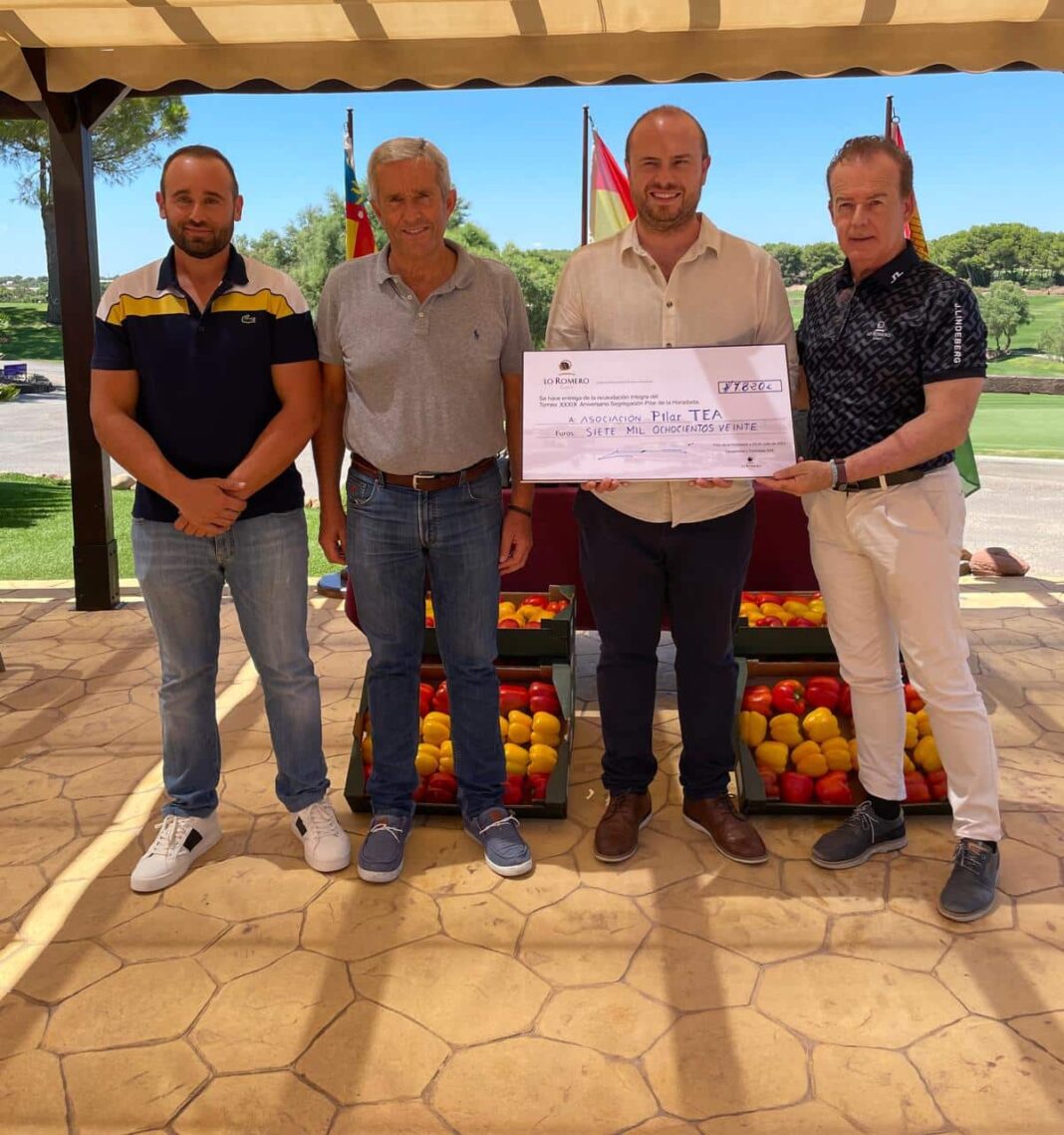 WhatsApp Bild 2025-07-26 16.27.58 bei (6) Lo Romero Golf war diesen Samstag Gastgeber eines herzlichen Wohltätigkeitsturniers zum 39. Jahrestag der kommunalen Unabhängigkeit von Pilar de la Horadada.