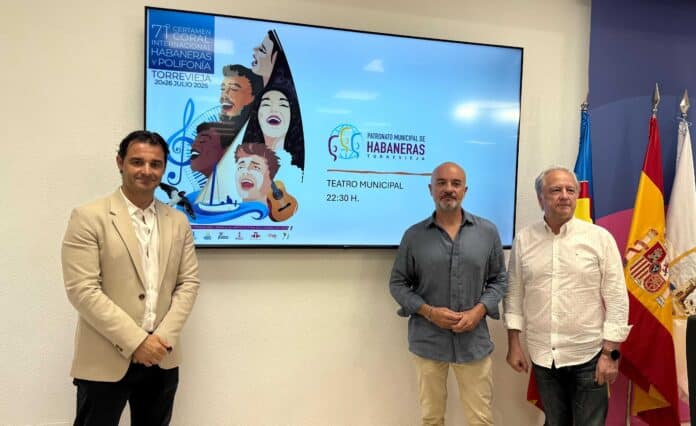 The 71st International Habaneras and Polyphony Contest of Torrevieja will take place from July 20 to 26, 2025