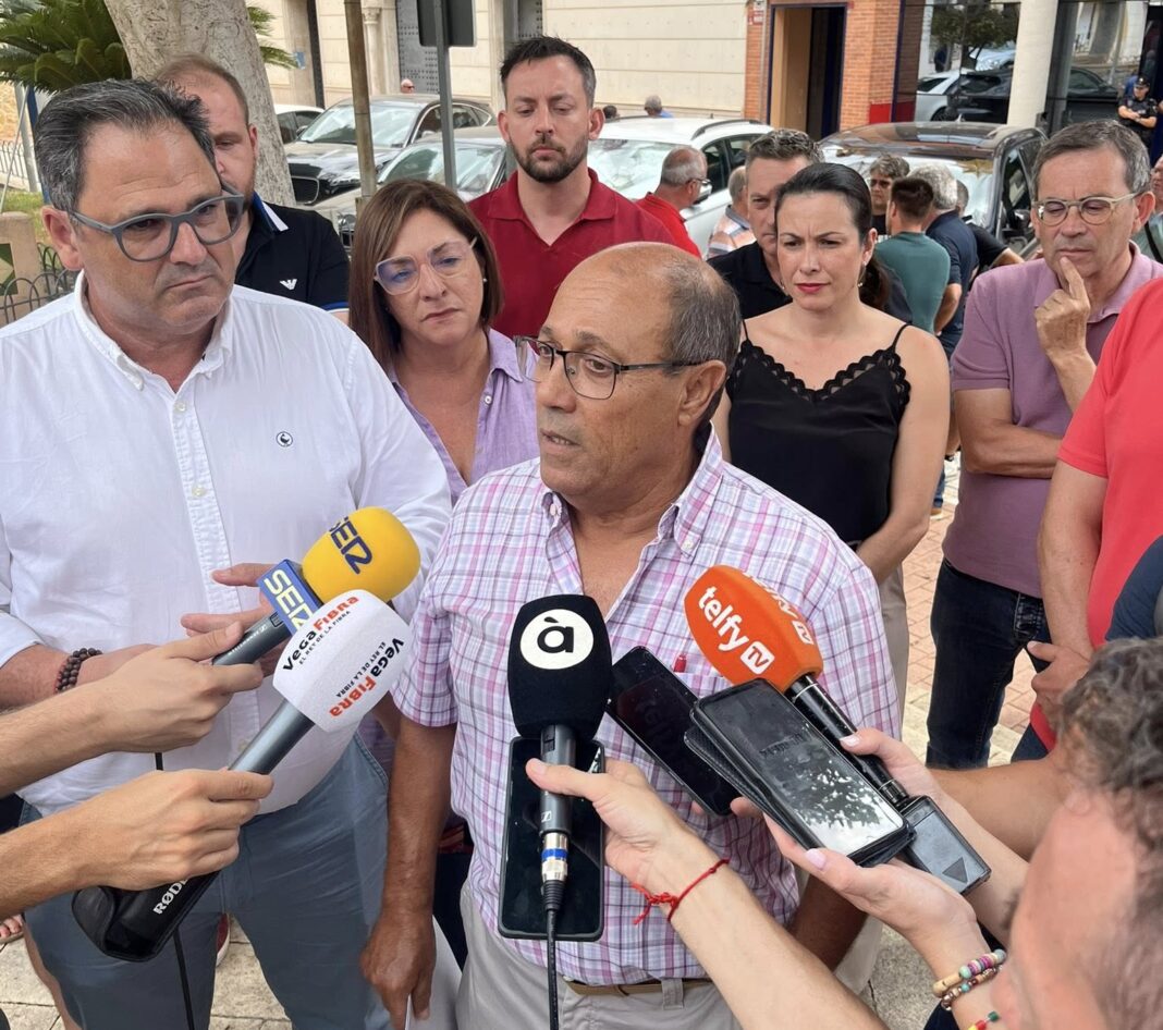 PSOE leader José Sampere PSOE Leader Jose Sampere was bitterly disappointed with the court decision