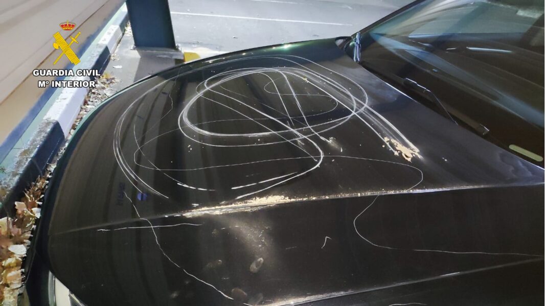 Police in Alicante have arrested a 27-year-old man accused of sneaking into the local police compound and wreaking havoc on an officer’s car in what investigators believe was a revenge attack.