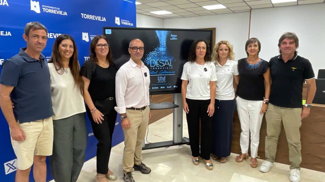 Torrevieja accueillera le premier festival gastronomique DESAL du 17 au 19 octobre 2025, transformant la ville en un centre culinaire