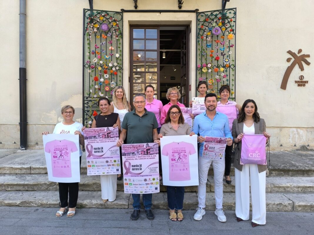 The AECC has invited residents to “show their strength” and turn Orihuela into a sea of pink to support patients and families affected by the disease.