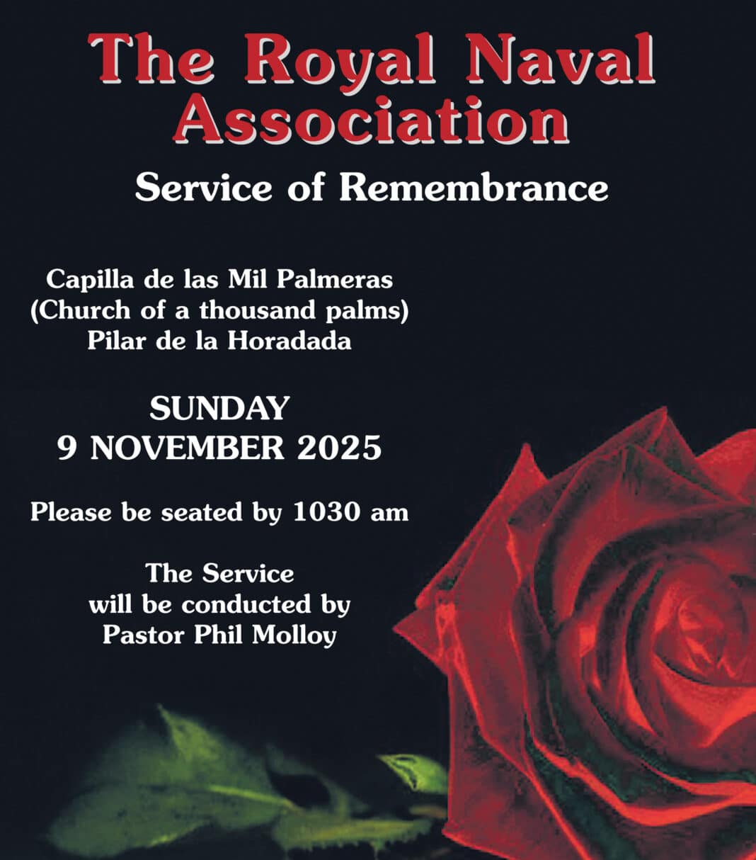 The RNATB invites the community to attend this annual event to honour and remember those who have served and sacrificed.