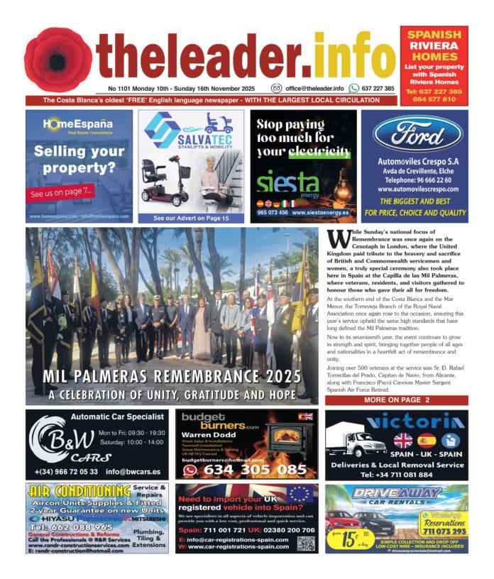 Pełny raport i zdjęcia z uroczystości upamiętniającej, która odbyła się w niedzielny poranek w Mil Palmeras