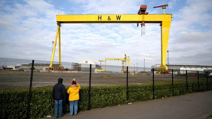 The Belfast shipyard owned by Harland & Wolff will not be ready to begin work on a major £1.6 billion Ministry of Defence contract until the middle of 2026, according to the UK head of its new parent company.
