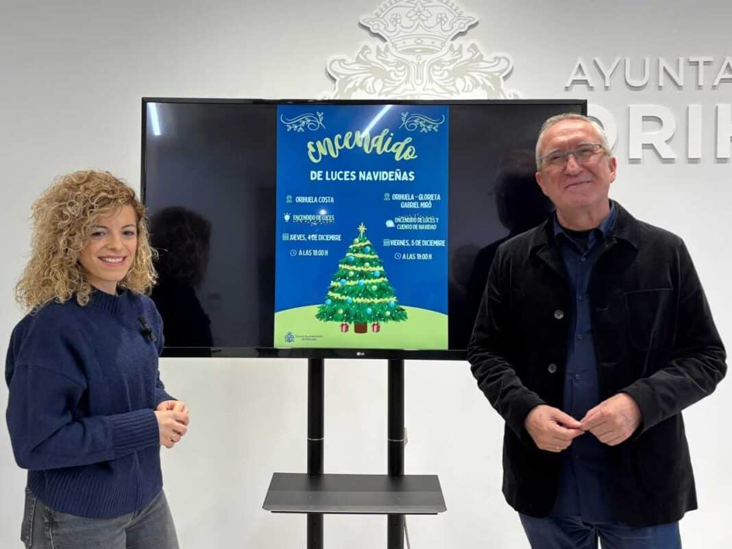 On Thursday, 4 December, the festivities will begin in Orihuela Costa at 6:00 p.m. in front of the Town Hall, featuring performances by a choir and the inauguration of the municipal Nativity scene.