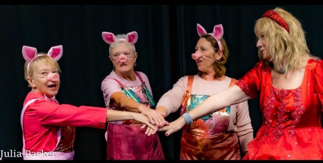 download Red Riding Hood (Dianne Scott) and The Three Little Pigs (Jackie Feeney, Joyce Maher, Dagmar Brix).