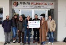 «Jack og bønnestengelen» gir energi og midler til mental helse ADAPT Theatre Groups første forestilling på det nye Teatro Geli Albaladejo samler inn 3,000 euro til AFEMAR, noe som kommer unge mennesker og deres familier til gode.