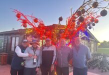 San Miguel’s Little Wind-Blown Elves Battle Lo Romero’s Arctic Blast! A full start sheet of 48 “elves” arrived nice and early for an 11:00 am start (which could have been an issue with the earlier sunset – but wasn’t thankfully ).