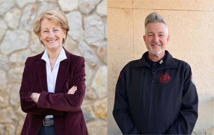 Była radna Calvii, Katherine Mentink-Duncan, i komendant straży pożarnej Balcon al Mar Voluntarios, Terence Curran, otrzymali odznaczenie BEM