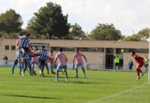 TALE OF 2 HALVES AS DERBY DAY FINISHES ALL SQUARE A heavy early season defeat at Torrevieja, way back in September, gave this Vega Baja derby some extra spice, especially as Thader have moved perilously close to the Community league relegation zone.