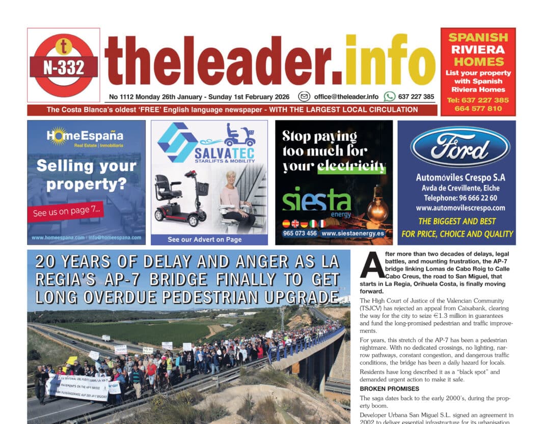 fra hele Torrevieja, Orihuela Costa, Pilar de la Horadada, Mar Menor, Quesada, Guardamar og La Marina.