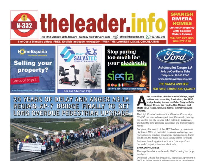 from across Torrevieja, Orihuela Costa, Pilar de la Horadada, Mar Menor, Quesada, Guardamar and La Marina.