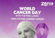 Zenia Boulevard to Host World Cancer Day Event with Maria and the Pink Ladies Maria and the Pink Ladies will be holding a special event to mark World Cancer Day on Wednesday 4th February at Zenia Boulevard.