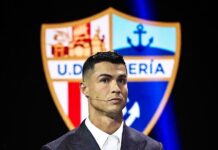 Ronaldo Scores in Spain with Almeria Stake Cristiano Ronaldo has added club owner to his legendary football CV, snapping up a 25% stake in Spanish Segunda side UD Almeria through his CR7 Sports Investments.