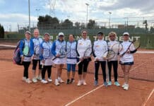 Torrevieja Tennis Club’s Women’s 50+ Team Through to the Semifinals The Women’s 50+ team from Torrevieja Tennis Club enjoyed a major sporting success this weekend after securing a hard-fought 3–2 away victory in Torrent in the quarterfinals of the Comunidad championship.