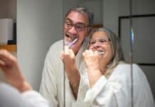 Brush or Bust: How Your Toothbrush Could Add Years to Your Life New research suggests that brushing at least three times a day, combined with regular dental check-ups, can lower the risk of developing more than 50 systemic diseases.