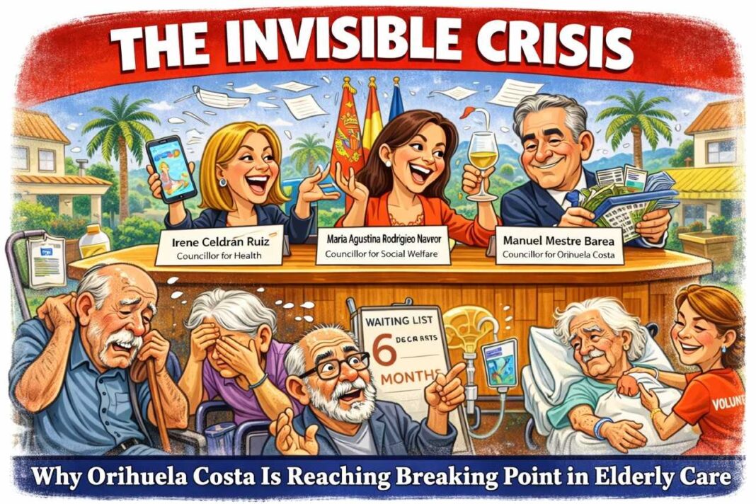 The Costa lacks adequate local public provision for nursing and long-term care — a glaring gap in a district with a high concentration of older residents.