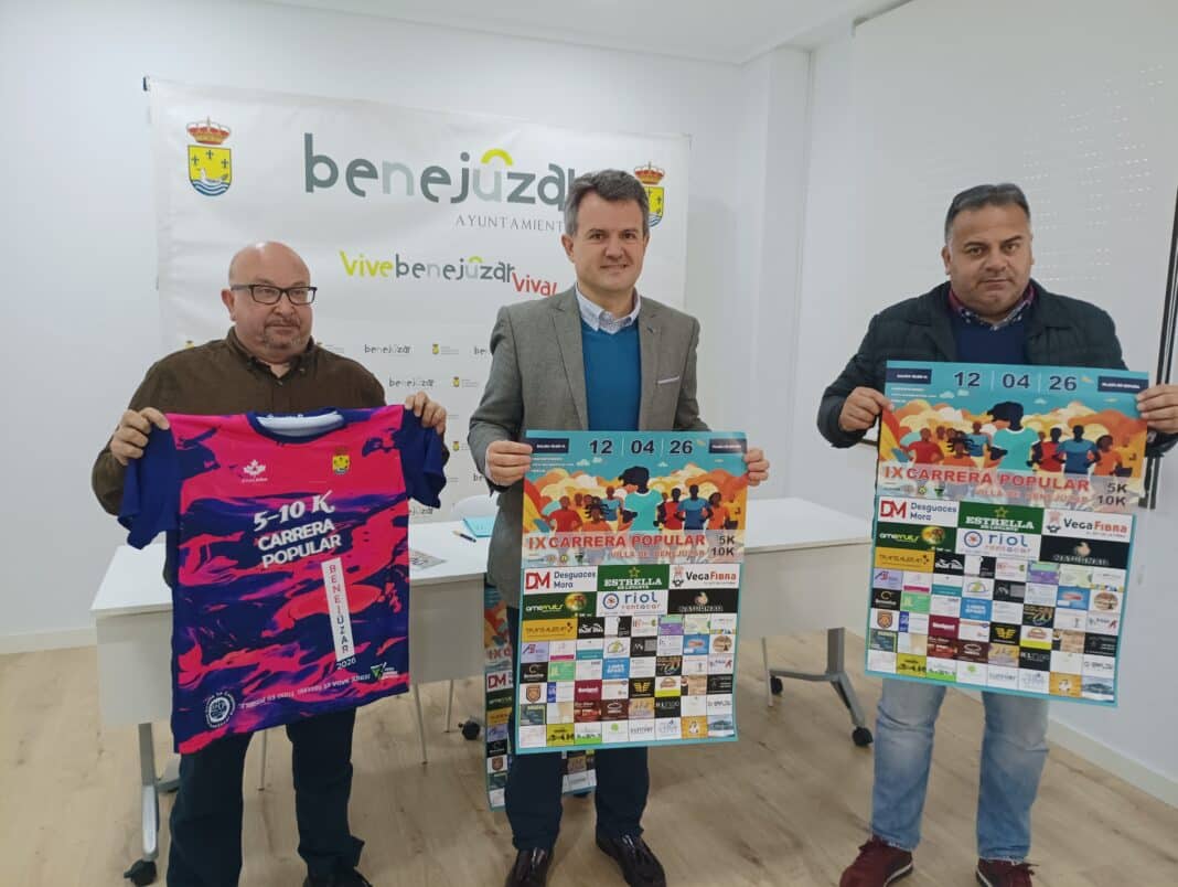 Dopo nove anni, domenica 12 aprile, Benejúzar ripropone la sua famosa gara 5-10 km "Villa de Benejúzar", trasformando la città in un centro di sport, divertimento e spirito di comunità. Partendo da Plaza de España, i corridori affronteranno un percorso urbano panoramico, sotto il tifo di famiglie e spettatori.
