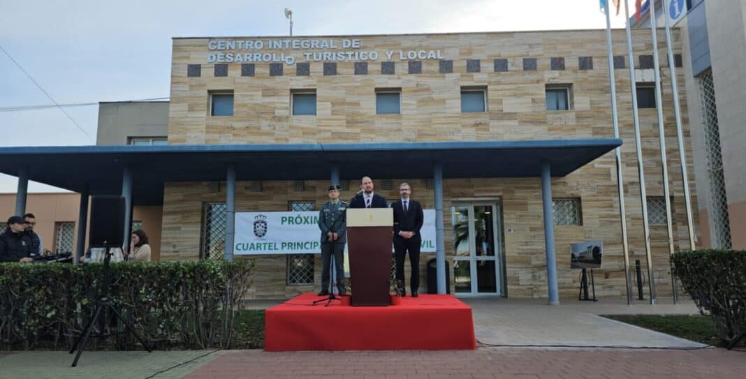 Sikkerheten i Los Alcázares, en by med under 20 000 innbyggere, skal styrkes betydelig med åpningen av byens første kaserne for sivilgarden, som vil fungere som hovedbase og huse en permanent stab på 54 offiserer.