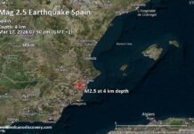 GROUND SHAKES, SKY EXPLODES: Orihuela Hit by Quake Then Fireball in Wild Night A magnitude 2.5 earthquake struck just north of Orihuela at 7:50pm on Tuesday, jolting locals and sparking alarm across nearby villages.