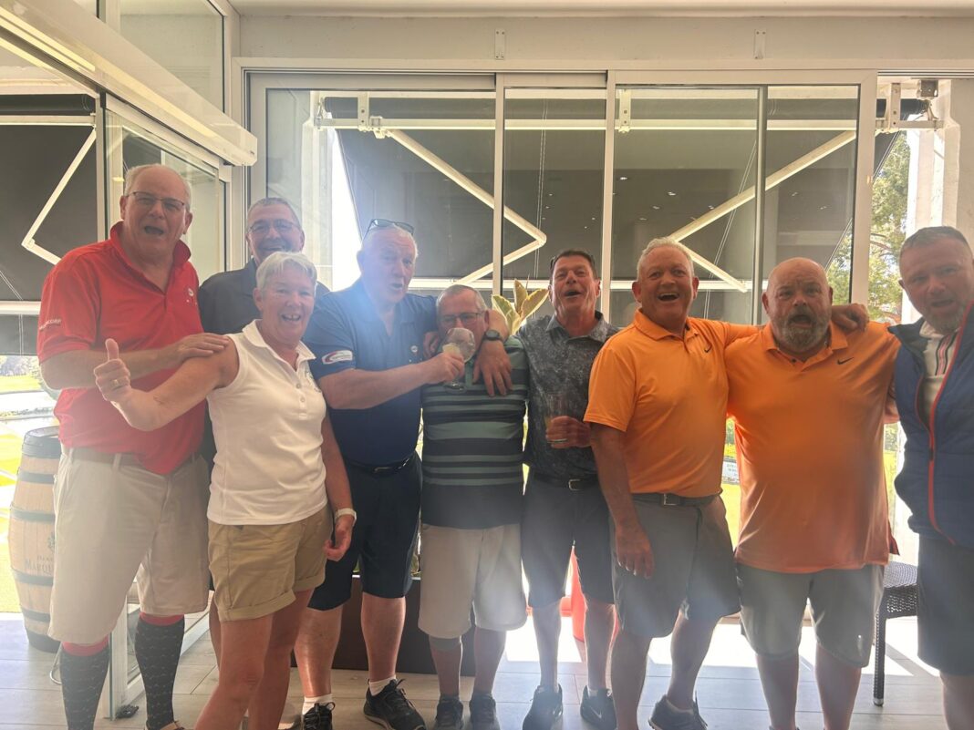 Slow, slow, quick, quick, slow but somehow, we forgot about the quick bits on our round today. It was a Bogey Shield (Par plus 5) and to boot there were some singles and doubles knockout competitions taking place.