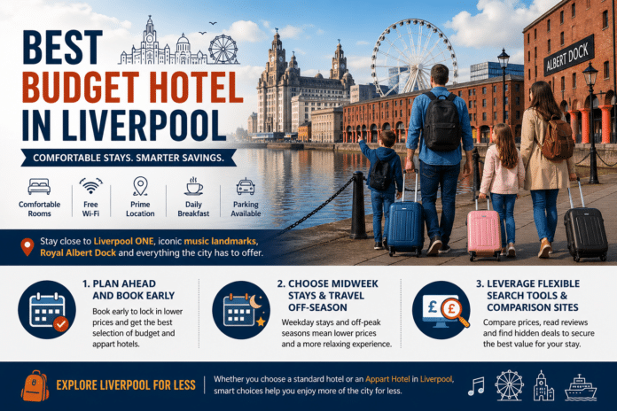Liverpool, a vibrant city in the United Kingdom, is renowned for its iconic waterfront, rich musical heritage and thriving cultural scene. Whether you are visiting for a longer stay or just for a weekend, finding comfortable accommodation without too much stress and overspending is vital.