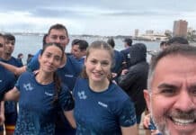 A Moment of Levity for Spain’s Future Queen at Murcia Regatta Princess Leonor showcased both her competitive drive and her sense of humor while taking part in canoeing regattas held in Santiago de la Ribera.