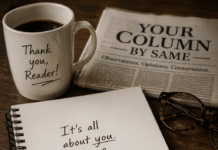You Can’t Be Serious This week, dear reader, YCBS is all about someone you know well … yourself!