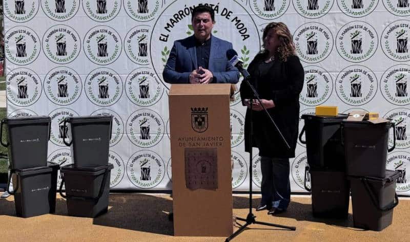 San Javier leads the way in installing the new brown bins