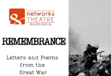 Orihuela’s Networks Theatre to Stage Moving Tribute to Great War Following on from the success of their moat recent production The Prince and The Pauper, they’re preparing to stage a revival of their powerful show, Remembrance: Letters and Poems from the Great War.